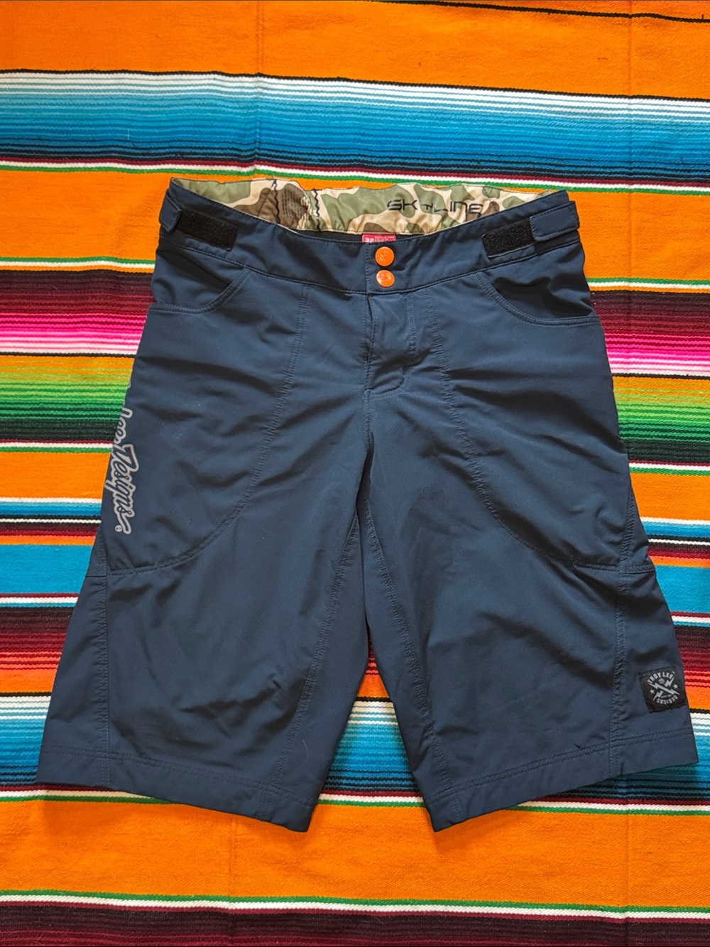 Troy Lee Designs Skyline Cycling Mountain Bike Shorts with Adjustable Waist